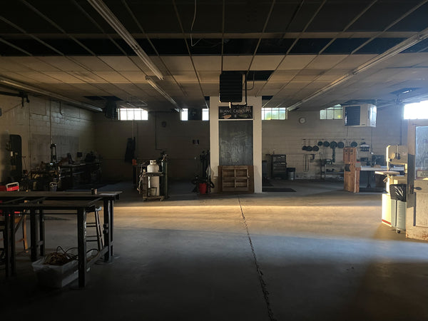 An empty work shop 