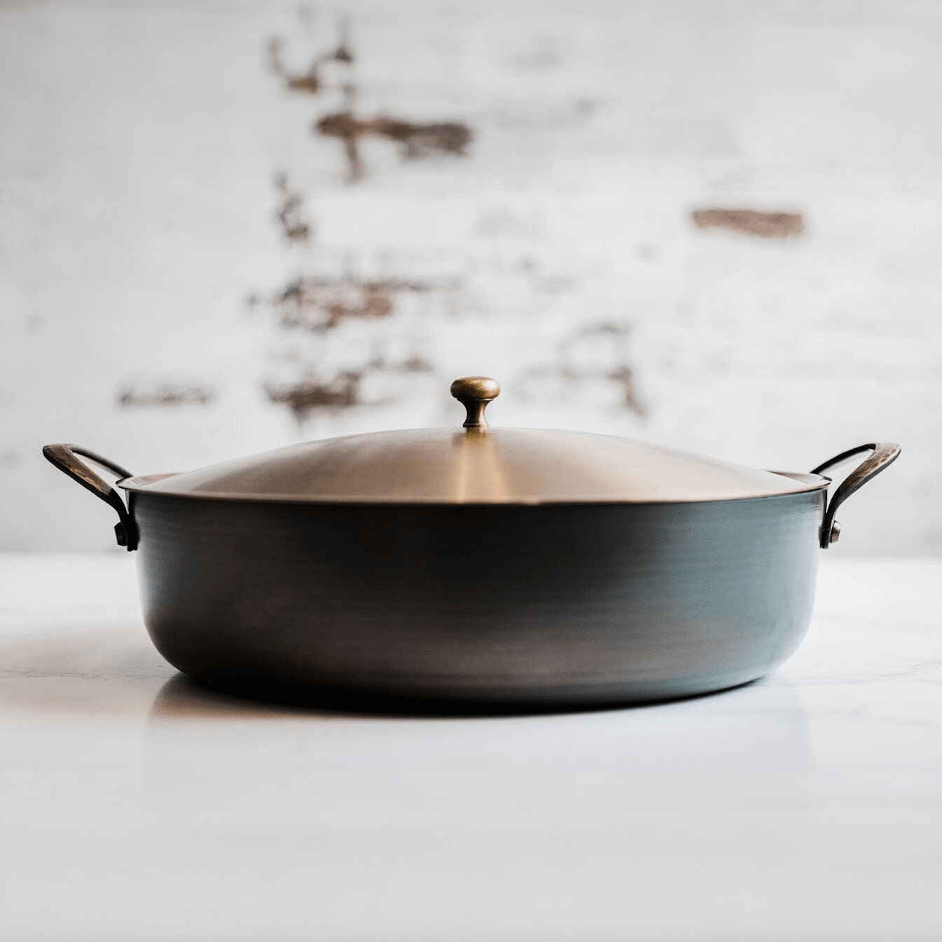 Limited Edition Set: Pro Bronze Handle Rondeau + Stainless Steel Lid