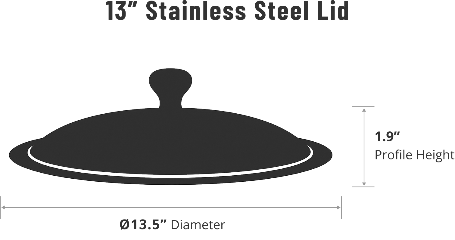 Specifications diagram 13"