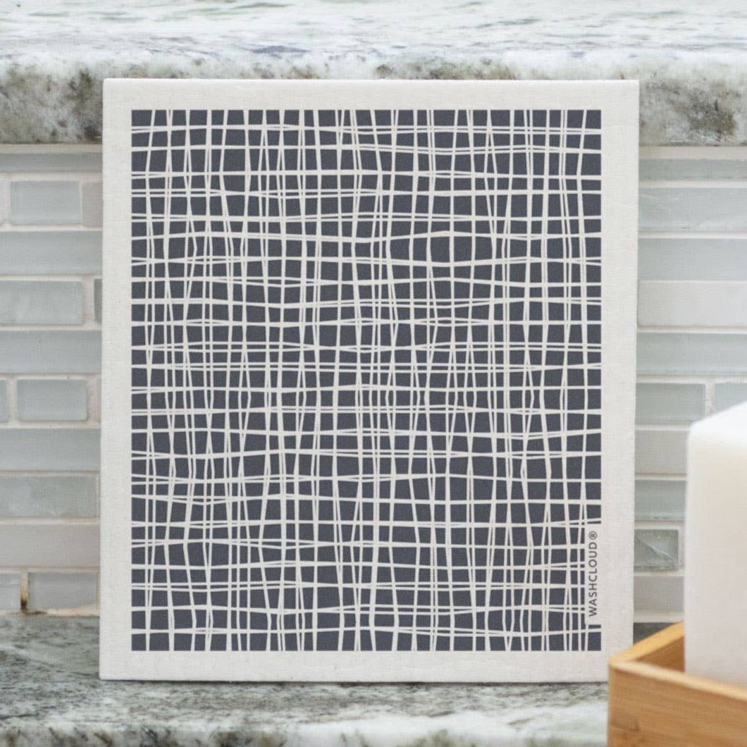 WASHCLOUD® NOUVEAU INK WOVEN™ Nordic Dish Sponge Cloth