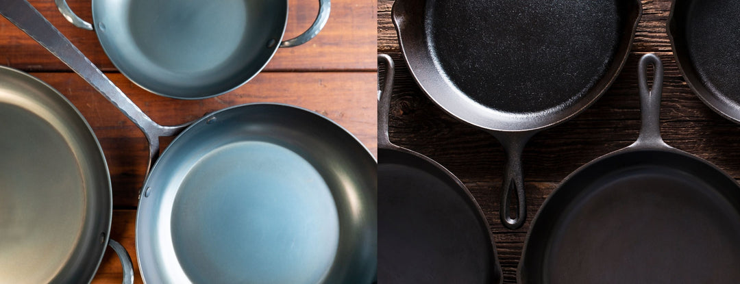 Carbon Steel vs. Cast Iron