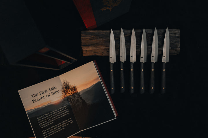 The Tale of Two Oaks (Steak Knife set)