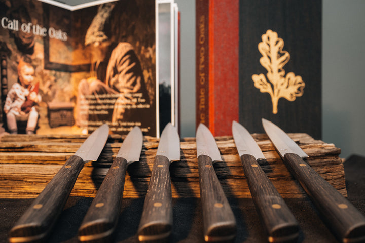 The Tale of Two Oaks (Steak Knife set)
