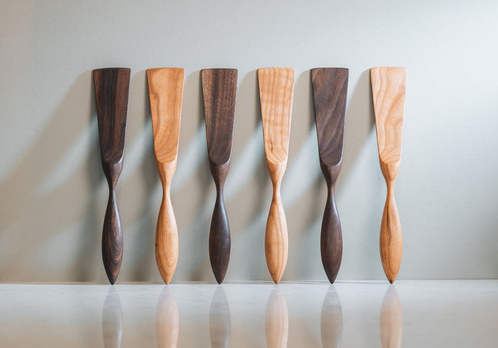 Cherry, Walnut, And Hickory Spatula