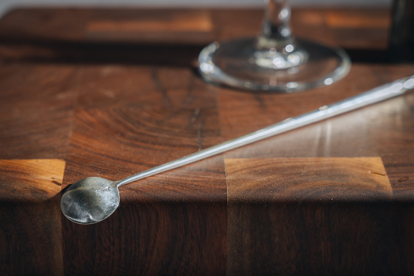 Sterling Silver Cocktail Spoon