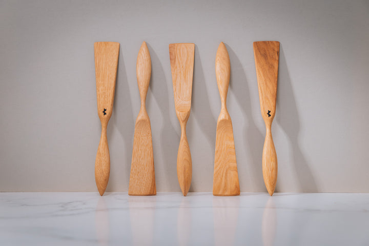 Cherry, Walnut, And Hickory Spatula